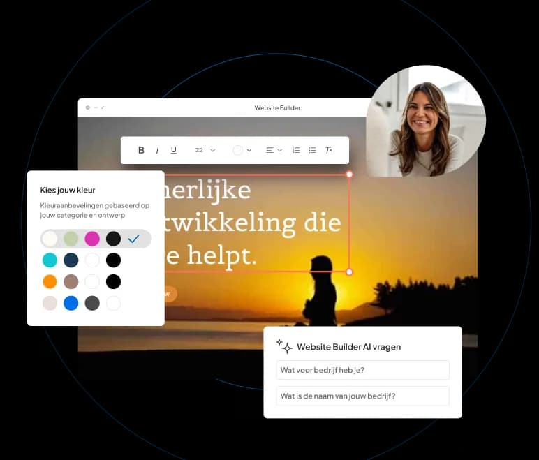 Website builder voor coaching website