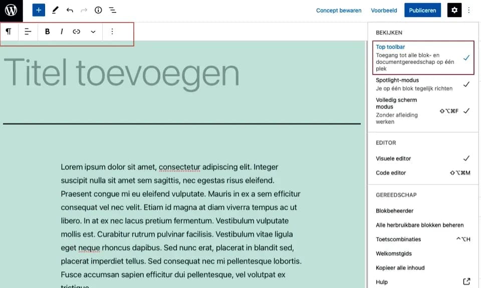 Hoe gebruik je de WordPress (Gutenberg) blokeditor? Een intro