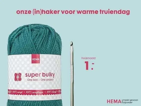haaknaald: de inhaker voor warme truiendag