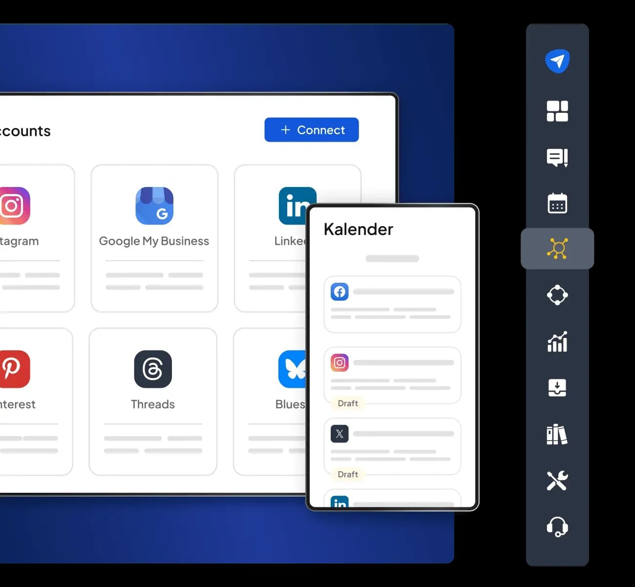 Posts plannen en publiceren op meerdere social media-kanalen tegelijk met SocialPilot