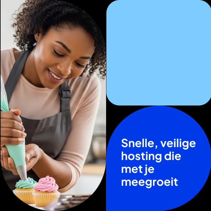Snelle, veilige hosting die met je meegroeit