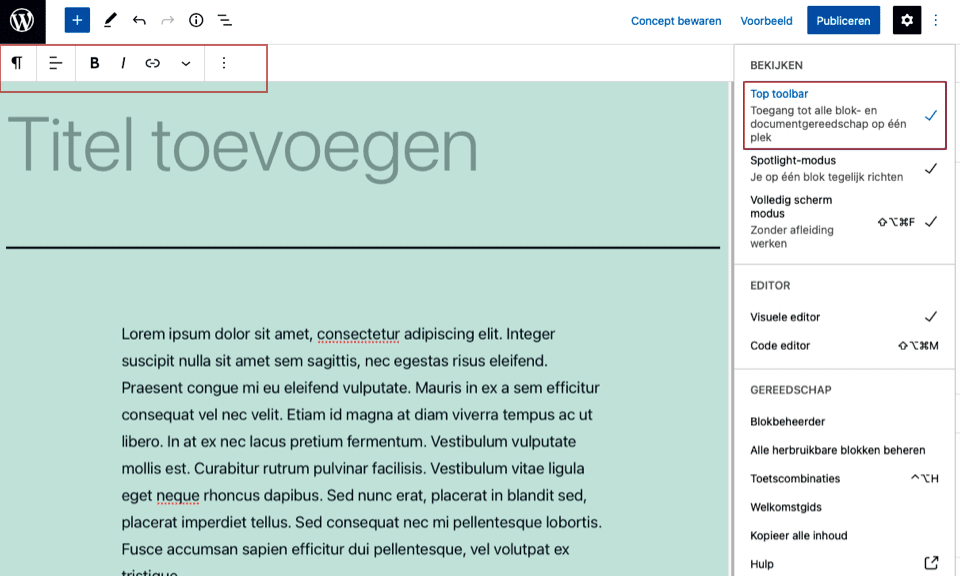 Hoe gebruik je de WordPress (Gutenberg) blokeditor? Een intro