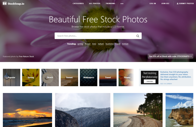 De 12 beste websites om gratis rechtenvrije stockfoto’s te downloaden