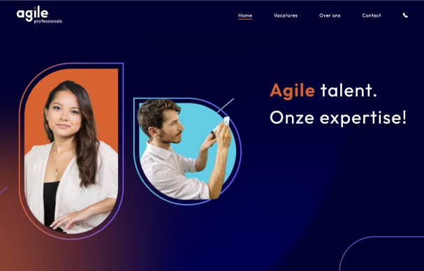 Website van de maand screenshot op desktop en mobiel