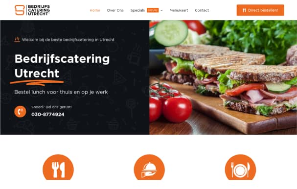 Website van de maand screenshot op desktop en mobiel